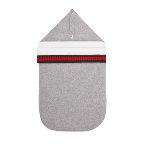 gucci baby footmuff|Gucci Kids Baby Jersey Footmuff With Web .